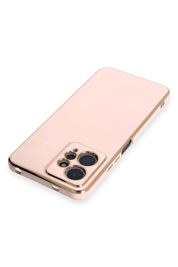 Xi̇aomi̇ Redmi̇ Note 12 4G Kılıf Volet Si̇li̇kon - Pembe - Dropx7586-5353