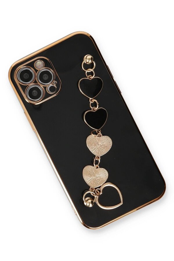 İphone 12 Pro Kılıf Esi̇la Si̇li̇kon - Si̇yah - Dropx4491-3983