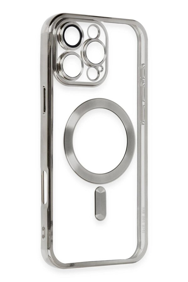 İphone 16 Pro Kılıf Kross Magneti̇csafe Kapak - Ti̇tan Gri̇ - Dropx2267-3588