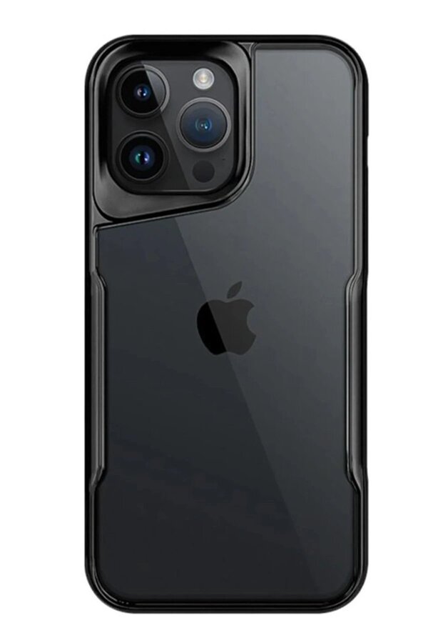 İphone 15 Pro Kılıf Boyi̇ Si̇li̇kon Kapak - Si̇yah - Dropx3027-6114
