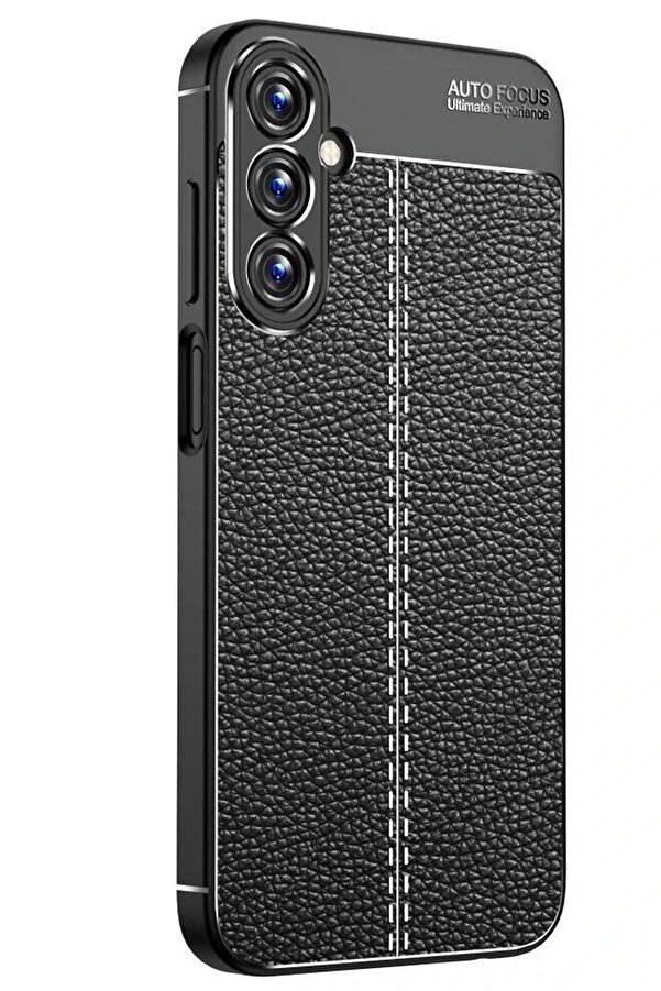Samsung Galaxy A15 4G Kılıf Auto Focus Kapak - Si̇yah - Dropx2137-9611
