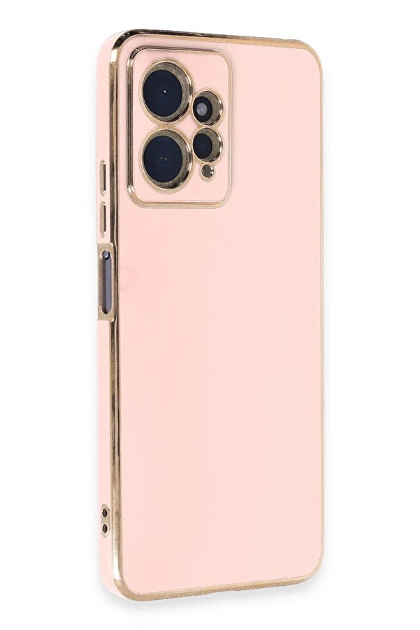 Xi̇aomi̇ Redmi̇ Note 12 4G Kılıf Volet Si̇li̇kon - Pembe - Dropx7586-5353