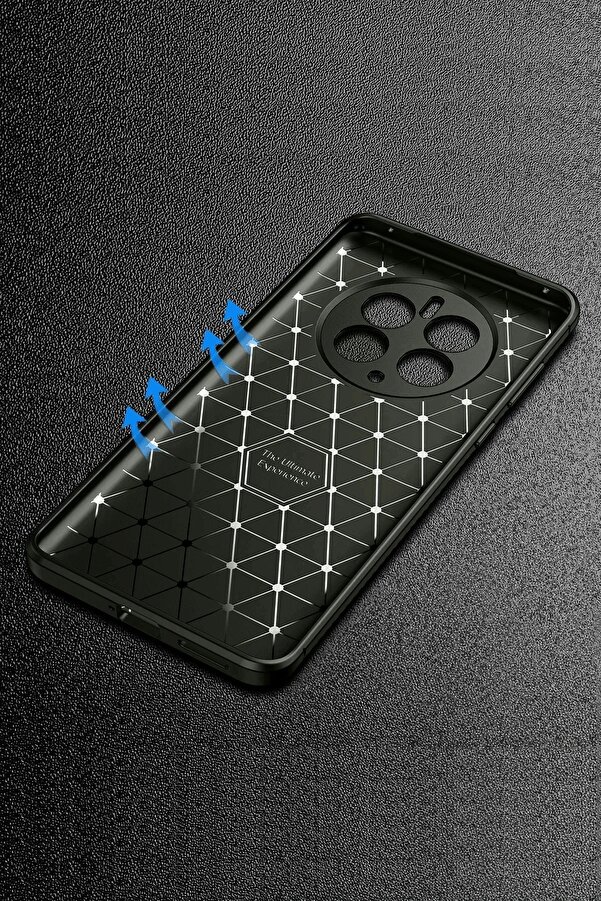 Realme 12 Pro Plus Kılıf Auto Focus Karbon Kapak - Si̇yah - Cpt2805245-9988