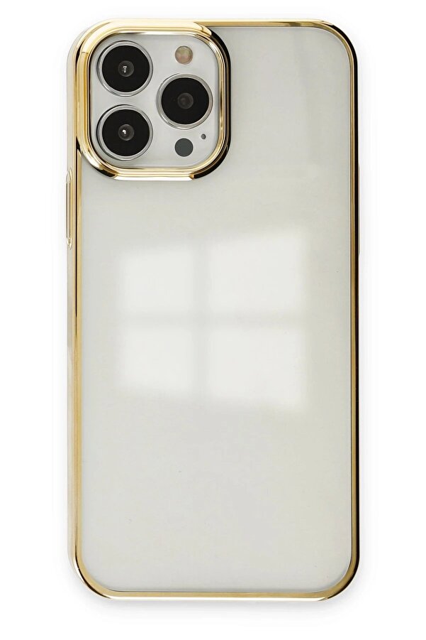 İphone 13 Pro Kılıf Element Si̇li̇kon - Gold - Dropx2478-5637