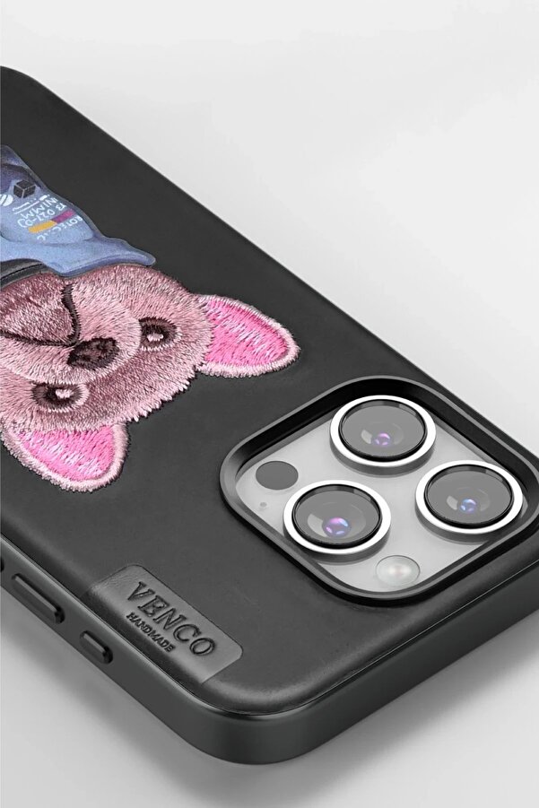 İphone 15 Pro Max Cute Desenli̇ Kapak - Laci̇vert - Dropx2913-3358