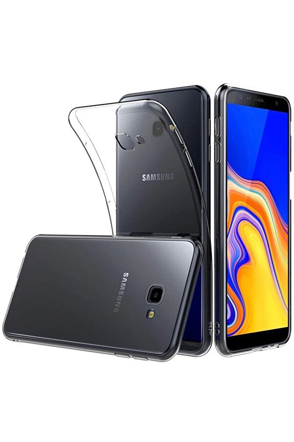 Samsung Galaxy J4 Plus Kılıf Lüx Şeffaf Si̇li̇kon - Dropx7632-9836