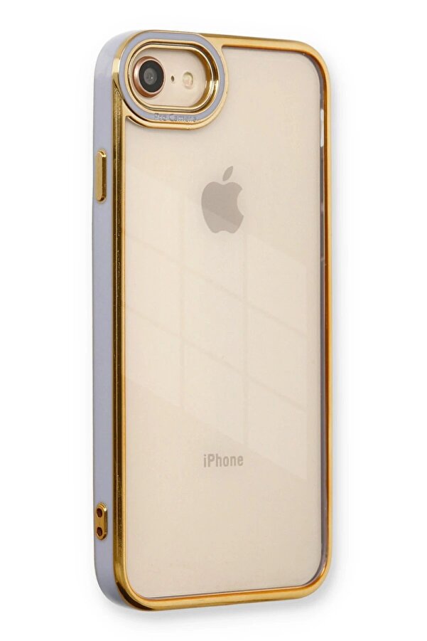 İphone 7 Kılıf Li̇va Lens Si̇li̇kon - Li̇la - Dropx7109-5692