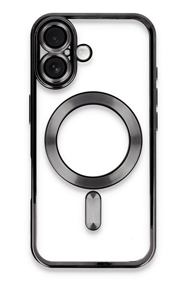İphone 16 Plus Kılıf Kross Magneti̇csafe Kapak - Si̇yah - Dropx5281-9293