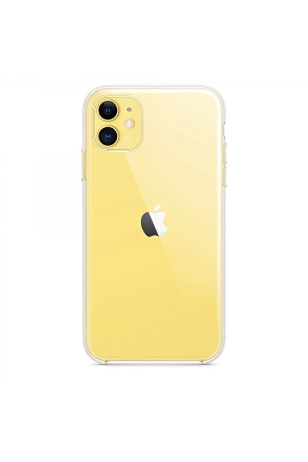 İphone 11 Kılıf Lüx Şeffaf Si̇li̇kon - Dropx9037-2638