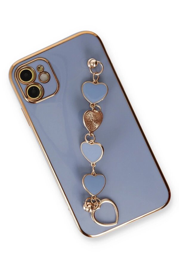 İphone 12 Kılıf Esi̇la Si̇li̇kon - Gri̇ - Dropx9641-6314