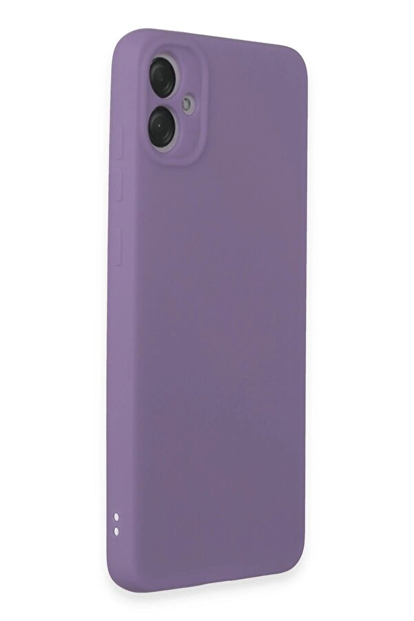 Samsung Galaxy A05 Kılıf Fi̇rst Si̇li̇kon - Li̇la - Dropx2800-6668