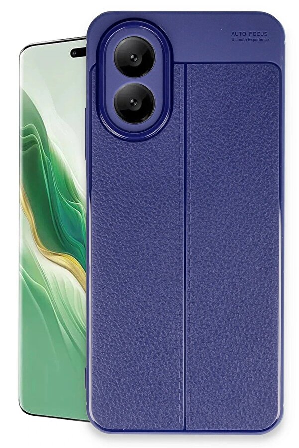 Oppo A38 Kılıf Auto Focus Kapak - Laci̇vert - Dropx9021-5486