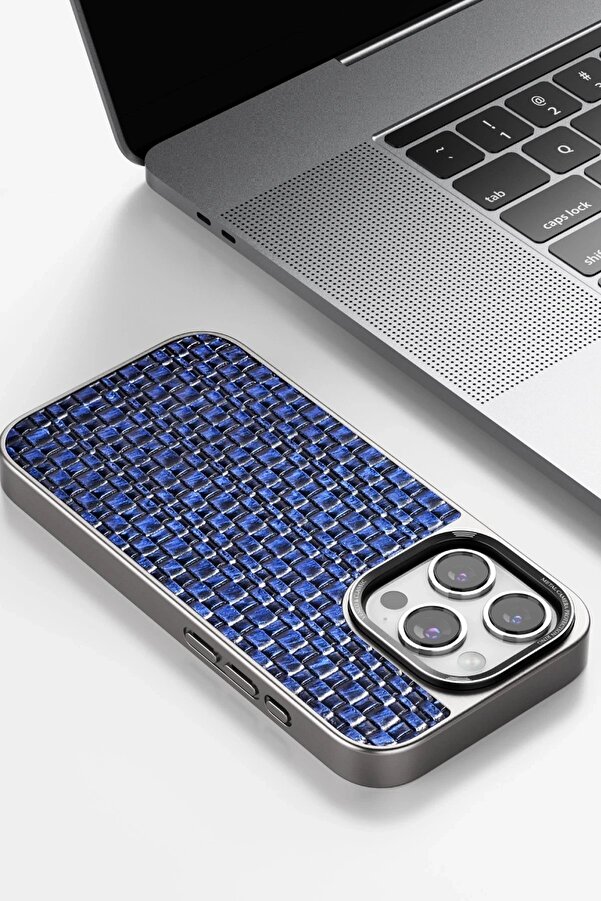 İphone 14 Pro Max Brand Kapak - Laci̇vert - Dropx4887-5116