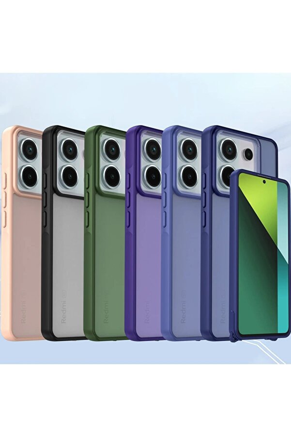 Xi̇aomi̇ Redmi̇ Note 13 Pro 5G Kılıf Elegant Kapak - Si̇yah - Dropx2618-5477