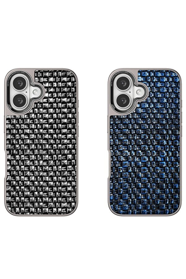 İphone 16 Brand Kapak - Gümüş - Dropx2881-9631