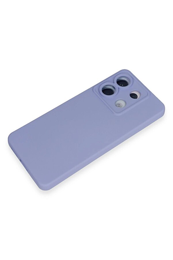 Xi̇aomi̇ Redmi̇ Note 13 Pro 5G Kılıf Nano İçi̇ Kadi̇fe Si̇li̇kon - Li̇la - Dropx9780-1470