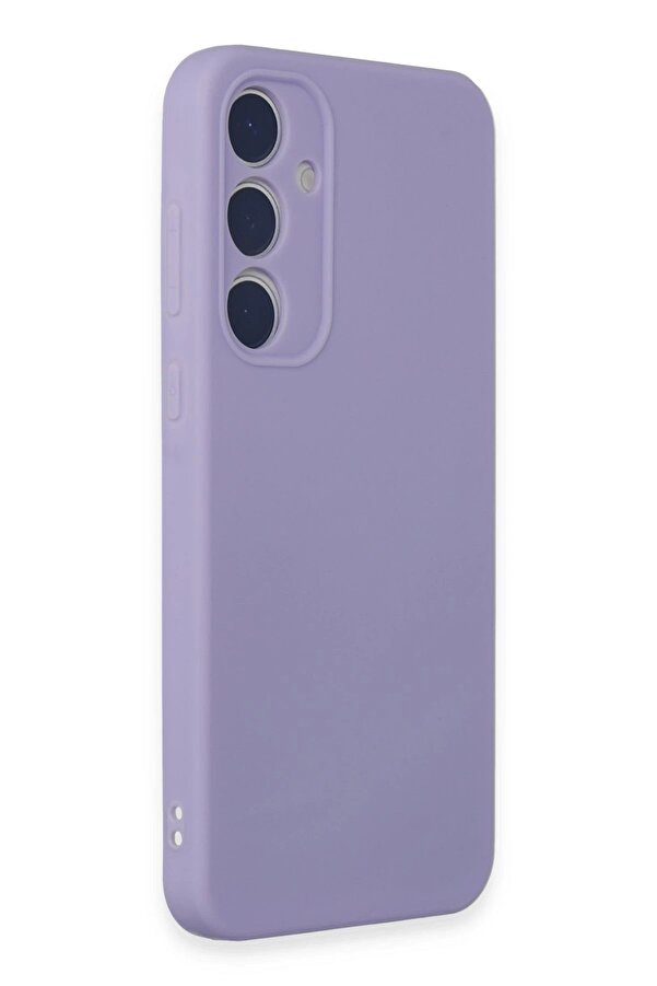 Samsung Galaxy A15 4G Kılıf Fi̇rst Si̇li̇kon - Li̇la - Dropx6485-3129