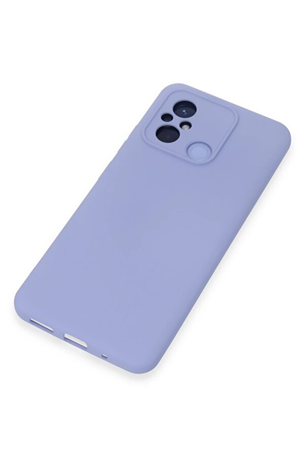 Xi̇aomi̇ Redmi̇ 12C Kılıf Nano İçi̇ Kadi̇fe Si̇li̇kon - Li̇la - Dropx8163-1683