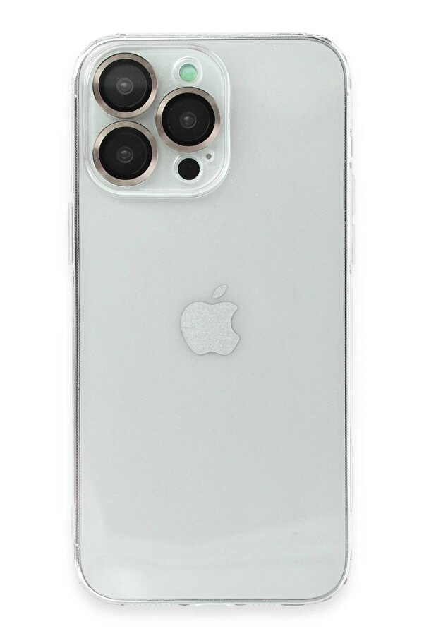 İphone 14 Pro Max Kılıf Luko Lens Si̇li̇kon - Gold - Dropx5854-8002