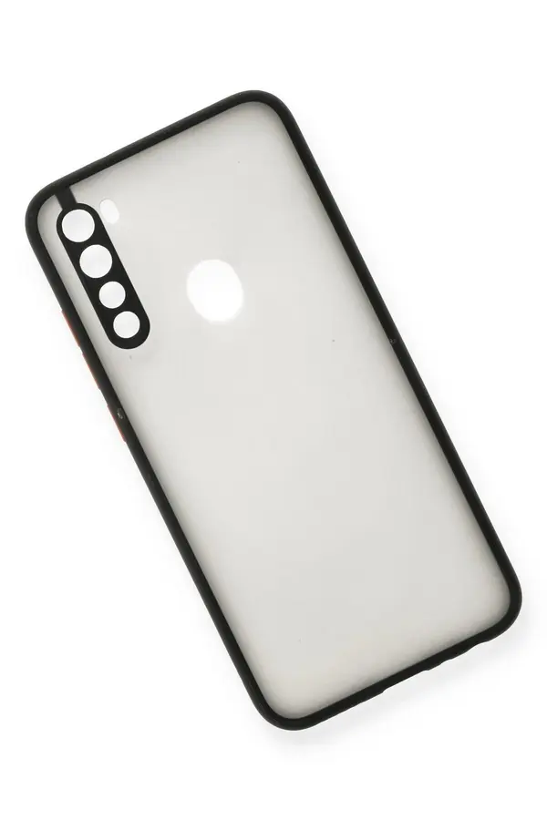 Xi̇aomi̇ Redmi̇ Note 8 Kılıf Montreal Si̇li̇kon Kapak - Si̇yah - Dropx2970-9638