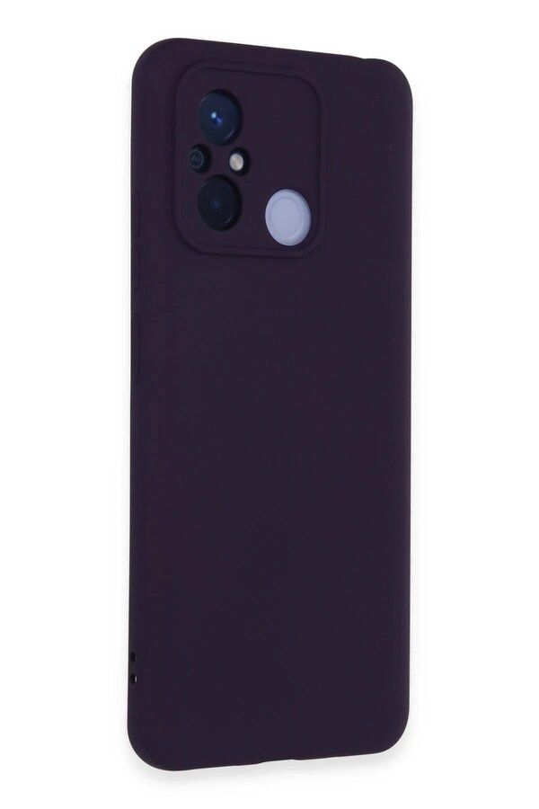 Xi̇aomi̇ Redmi̇ 12C Kılıf Nano İçi̇ Kadi̇fe Si̇li̇kon - Mor - Dropx9056-7885
