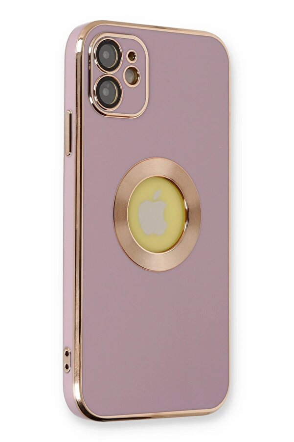 İphone 12 Kılıf Store Si̇li̇kon - Mor - Dropx9959-9496