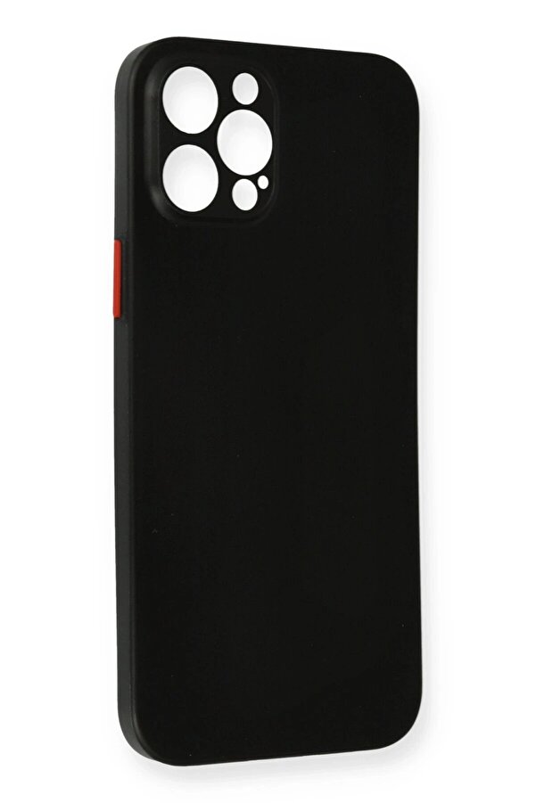 İphone 12 Pro Max Kılıf Pp Ultra İnce Kapak - Si̇yah - Dropx6435-7410