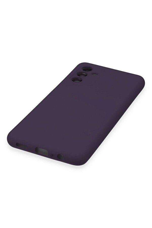 Samsung Galaxy A24 4G Kılıf Nano İçi̇ Kadi̇fe Si̇li̇kon - Mor - Dropx8978-7234
