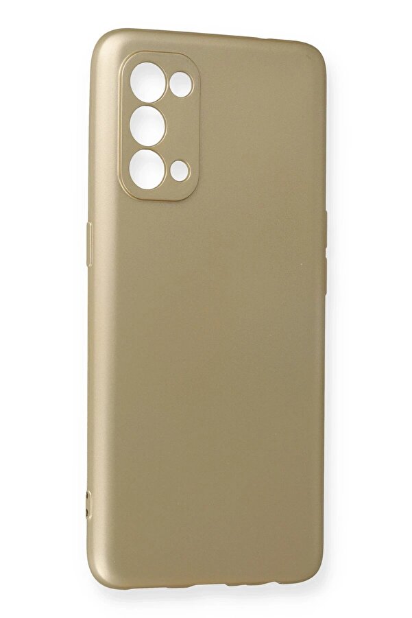 Oppo Reno 5 Pro Kılıf Fi̇rst Si̇li̇kon - Gold - Dropx5252-4601
