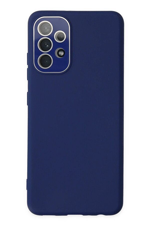 Samsung Galaxy A33 5G Kılıf Lansman Glass Kapak - Sky Blue - Dropx9866-6678