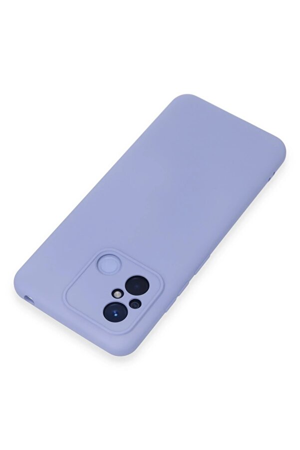 Xi̇aomi̇ Redmi̇ 12C Kılıf Nano İçi̇ Kadi̇fe Si̇li̇kon - Li̇la - Dropx8163-1683