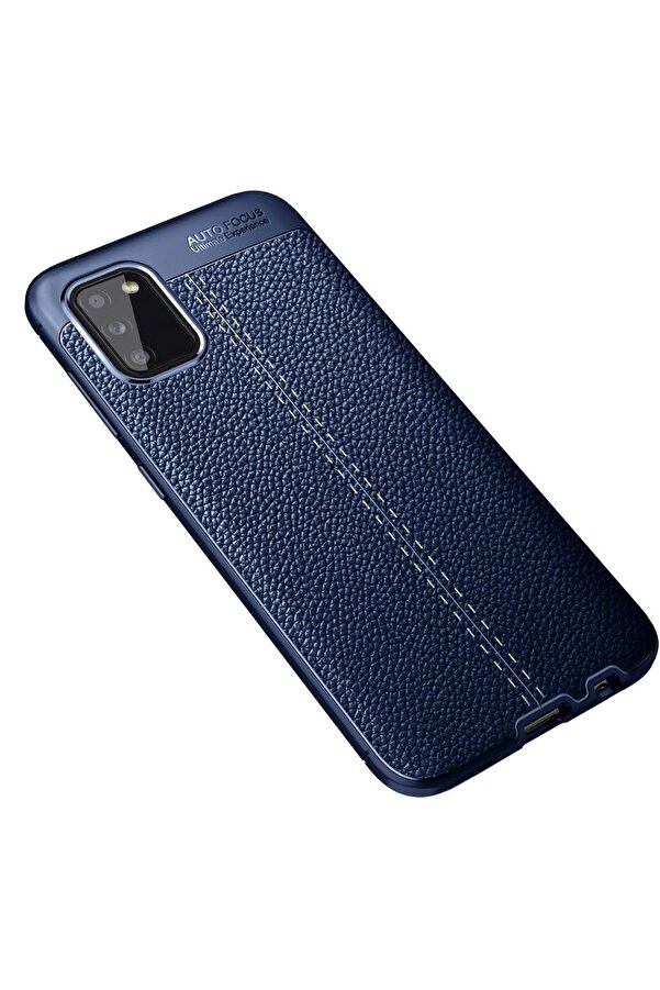 Samsung Galaxy A02S Kılıf Auto Focus Kapak - Laci̇vert - Dropx3691-6372