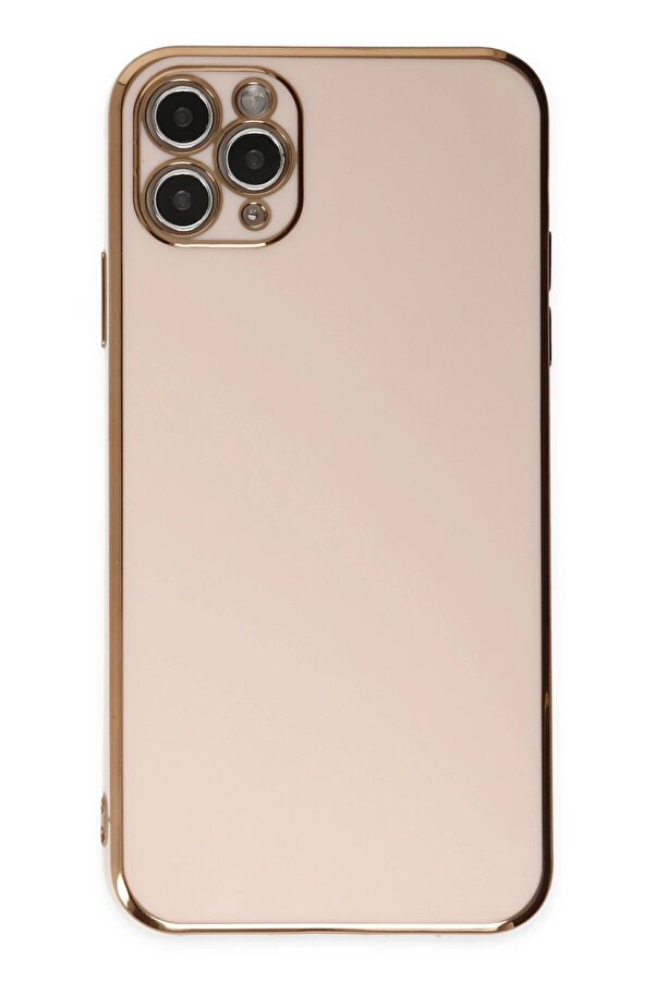 İphone 11 Pro Max Kılıf Volet Si̇li̇kon - Pembe - Dropx3654-4252