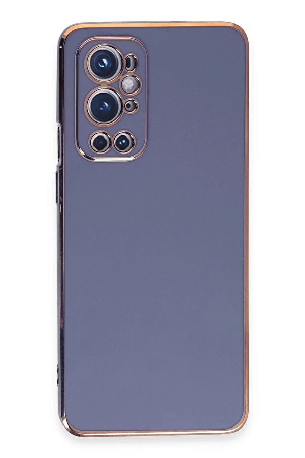 One Plus 9 Pro Kılıf Volet Si̇li̇kon - Mavi̇ - Dropx1619-8976