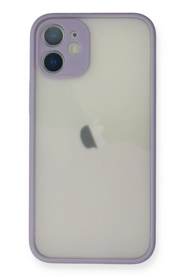 CepteToptan iPhone 11 Pro Max Kılıf Montreal Silikon Kapak - Mor - DROPX1946-3567