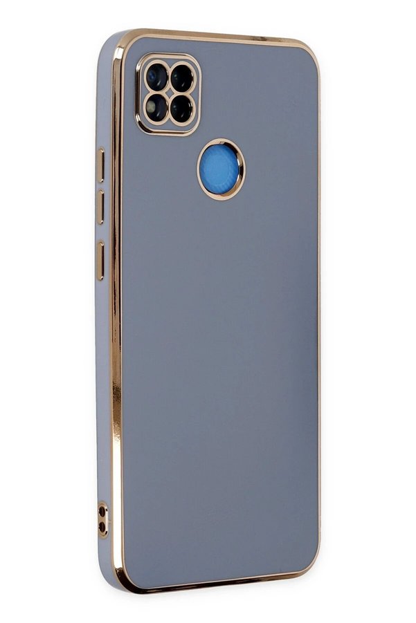 CepteToptan Xiaomi Redmi 9C Kılıf Volet Silikon - Mavi - DROPX6990-2215