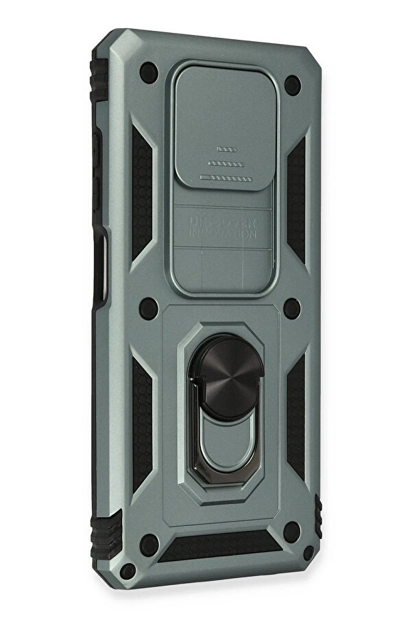 Xi̇aomi̇ Pocophone X3 Kılıf Pars Lens Yüzüklü Si̇li̇kon - Yeşi̇l - Dropx7571-5723