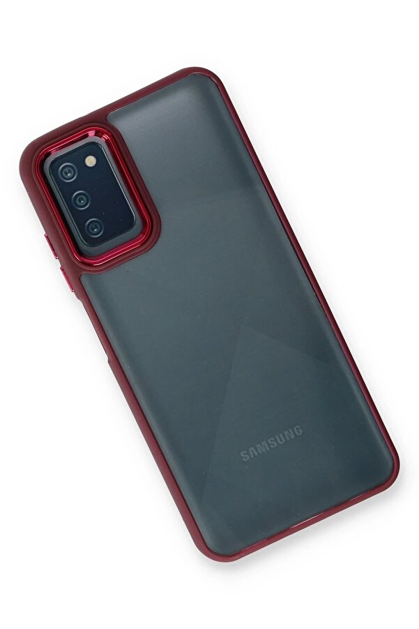 Samsung Galaxy A03S Kılıf Dora Kapak - Kırmızı - Dropx8573-4418
