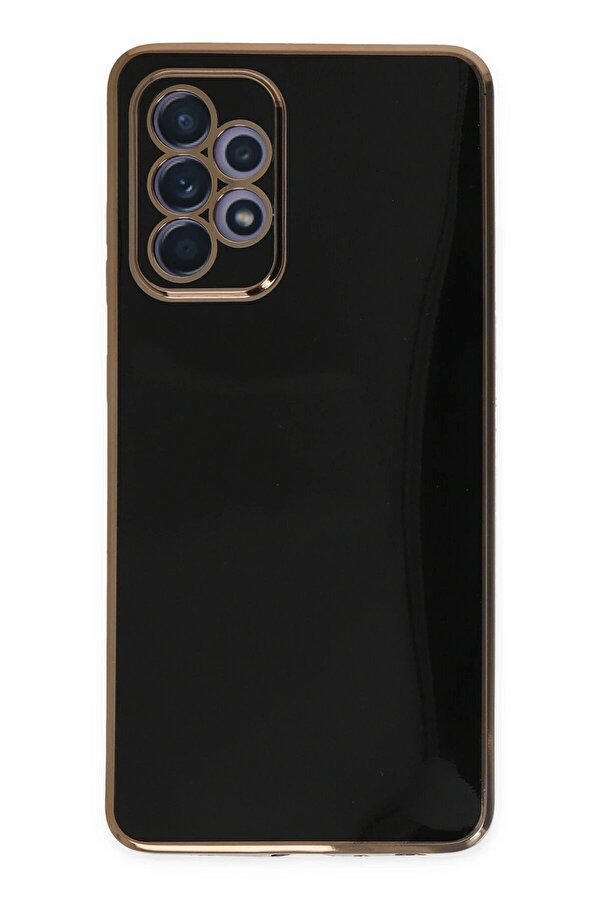 Samsung Galaxy A32 Kılıf Volet Si̇li̇kon - Si̇yah - Dropx2008-7107