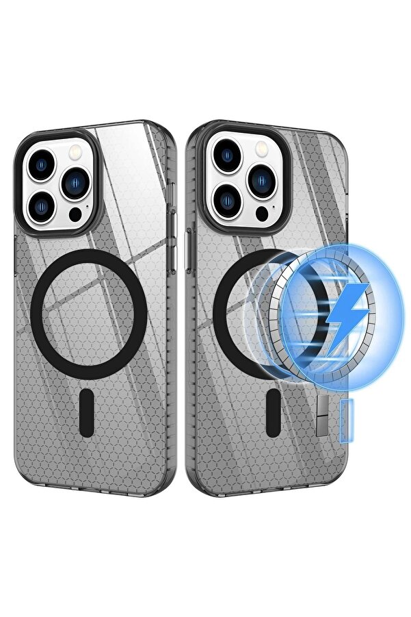 İphone 13 Pro Kılıf Beta Magneti̇csafe Si̇li̇kon - Si̇yah - Dropx3401-8513
