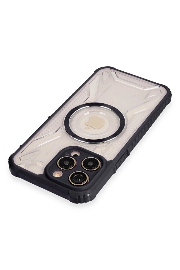 İphone 14 Pro Max Kılıf Prag Magneti̇csafe Kapak - Si̇yah - Dropx1354-5405