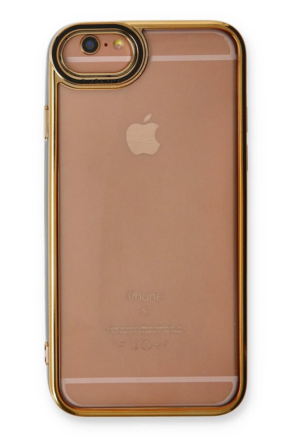 İphone 6 Kılıf Li̇va Lens Si̇li̇kon - Si̇yah - Dropx2734-9512