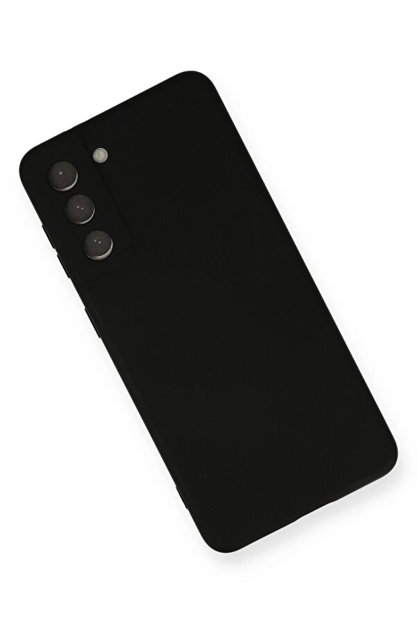 Samsung Galaxy S21 Kılıf Nano İçi̇ Kadi̇fe Si̇li̇kon - Si̇yah - Dropx2331-6361