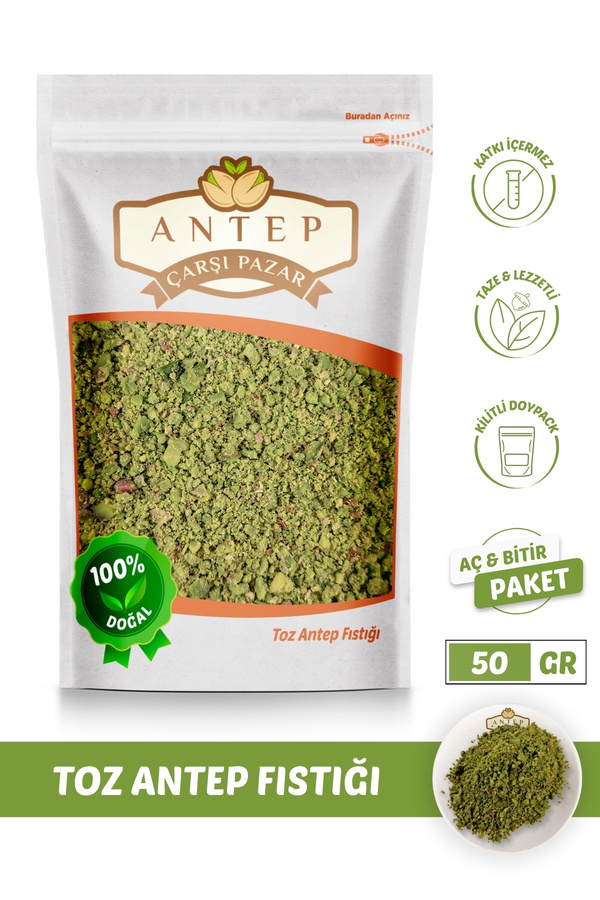 Antep Çarşı Pazar Toz Antep Fıstığı | 50 Gr.