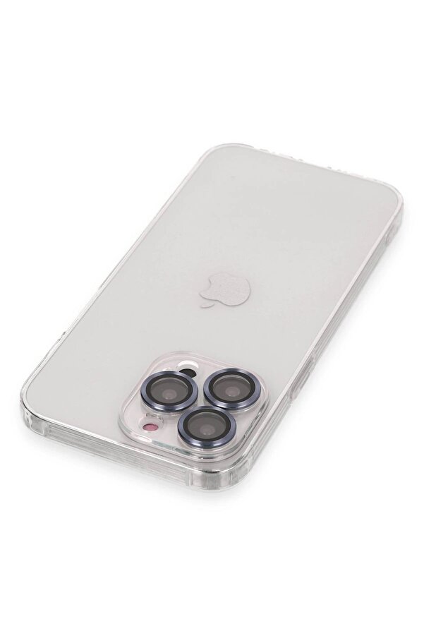 İphone 13 Pro Max Kılıf Luko Lens Si̇li̇kon - Si̇erra Blue - Dropx4039-6822