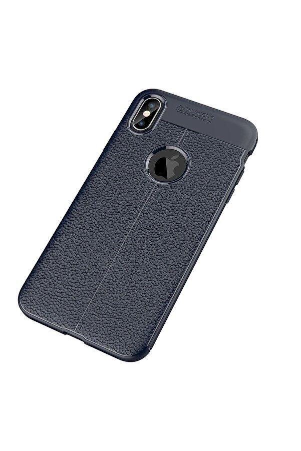 İphone Xs Max Kılıf Auto Focus Kapak - Laci̇vert - Dropx8992-3279