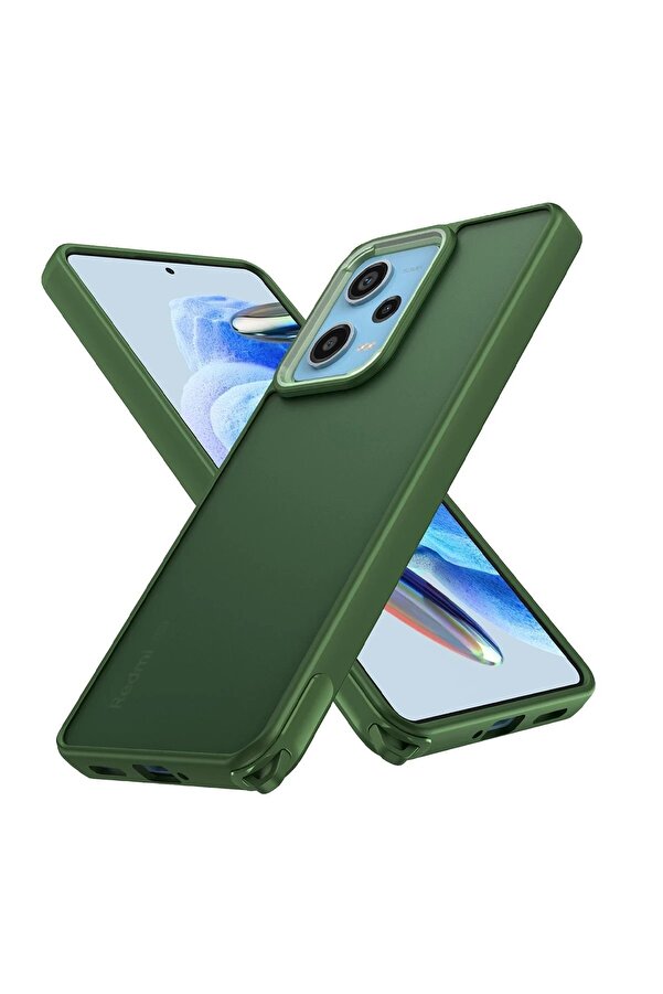 Xi̇aomi̇ Redmi̇ Note 12 Pro 5G Kılıf Elegant Kapak - Yeşi̇l - Dropx1249-8052