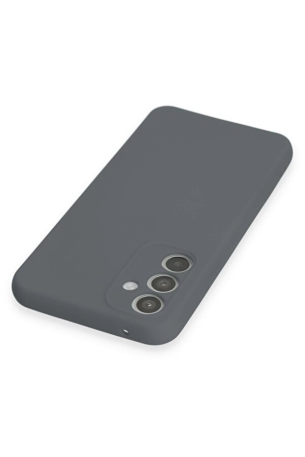 Samsung Galaxy A54 5G Kılıf Nano İçi̇ Kadi̇fe Si̇li̇kon - Gri̇ - Dropx9737-9635