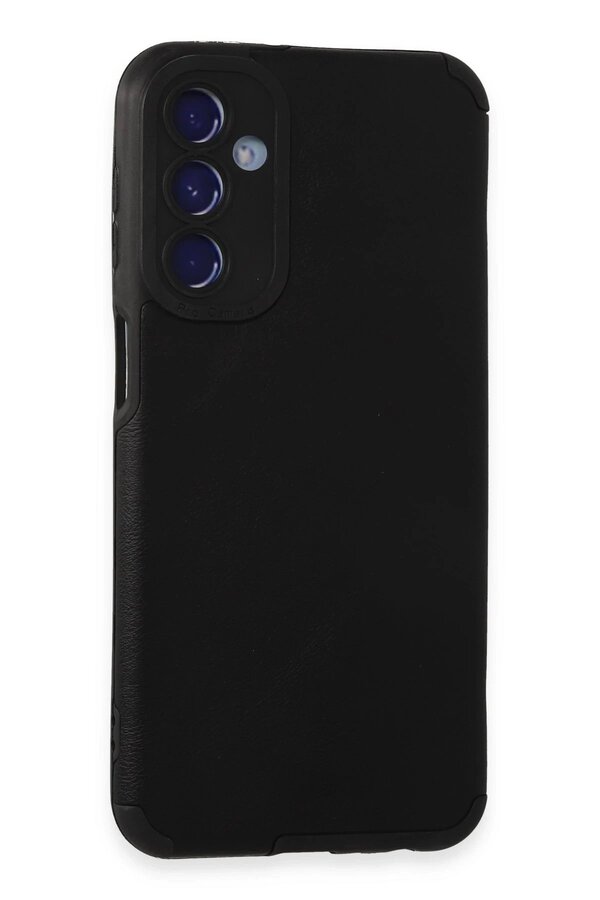 Samsung Galaxy M34 5G Kılıf Loop Deri̇ Si̇li̇kon - Si̇yah - Dropx6633-8641