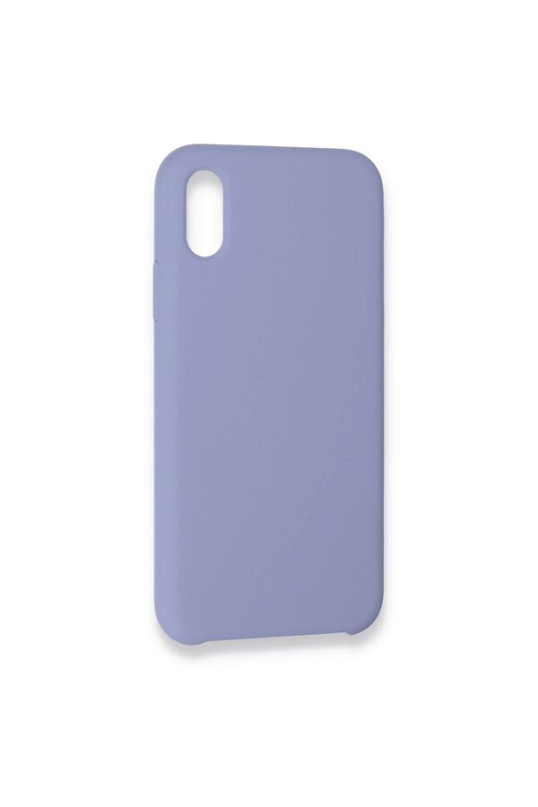 İphone X Kılıf Lansman Legant Si̇li̇kon - Li̇la - Dropx7849-2343